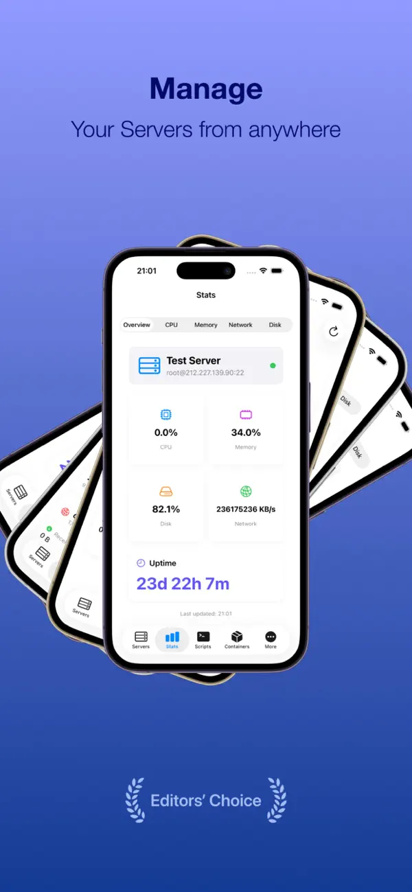 #1. Server Connect (iOS) De: Tobias Krenn