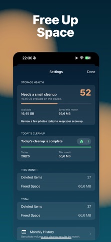 Swipe Clean Photo screenshot