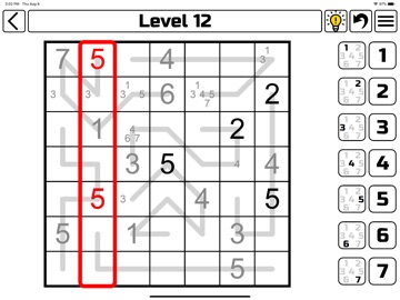 Chainlink Puzzle iPad screenshot