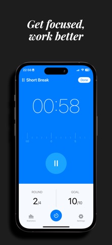 Focus Timer Task Manager & Log screenshot