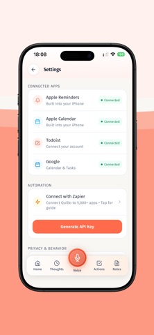 Quillo: Voice to Tasks Screenshot 10 of 10