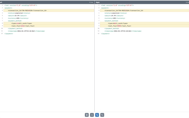 Text Comparator Wizard iPhone screenshot