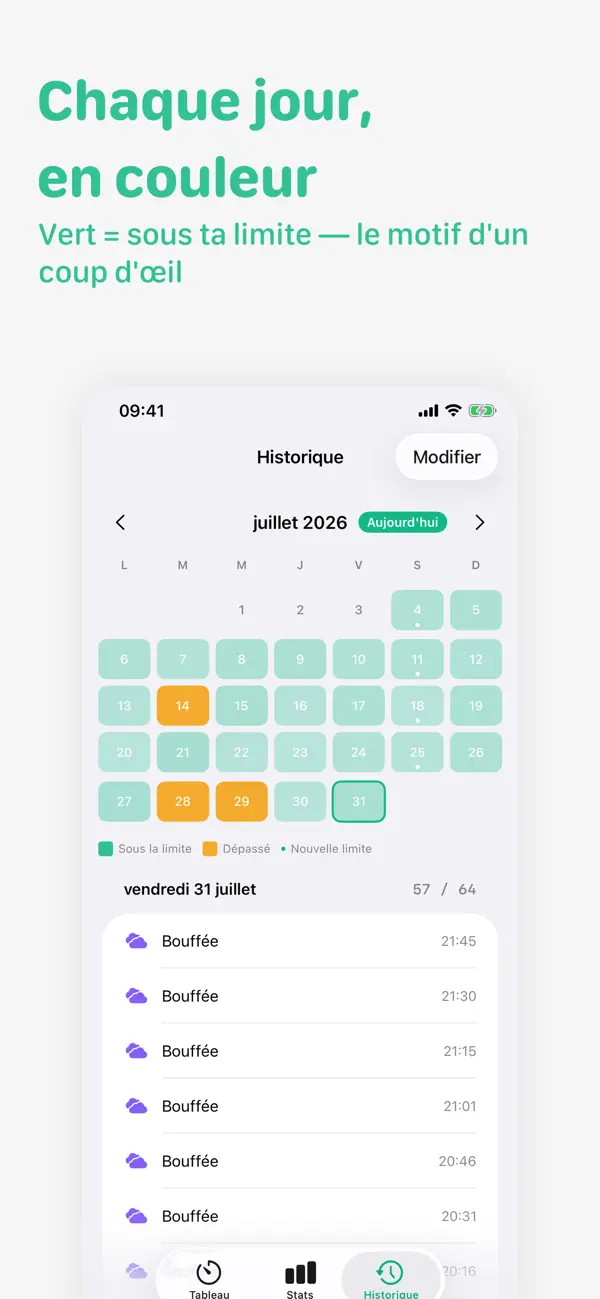 Screenshot #3 pour QuitVape : Arrêter de Vapoter