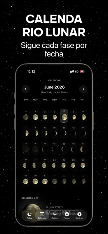 Moon Phase | Lunar Widget screenshot 3 of 5