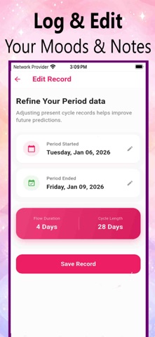 Safe Period Tracker app Screenshot 7 of 7