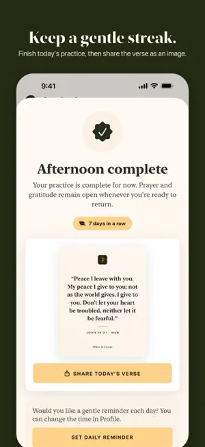 Olive & Cross: Bible & Prayer screenshot 4