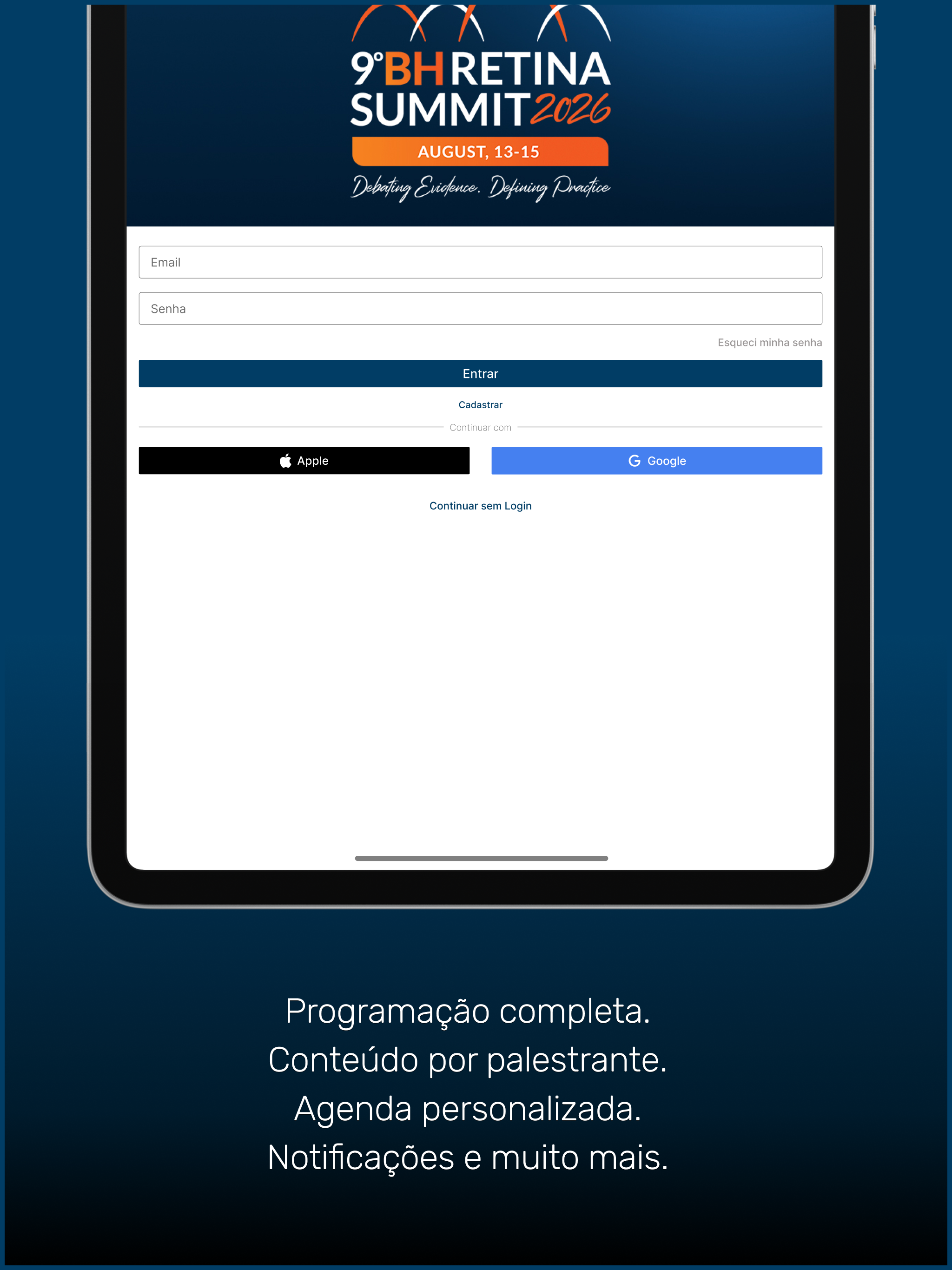 9º BH Retina Summit 2026 screenshot 7
