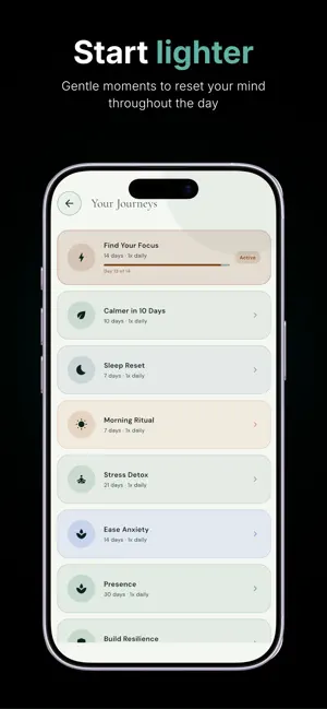 Kalma: Calm Mind in 2 Minutes screenshot 4