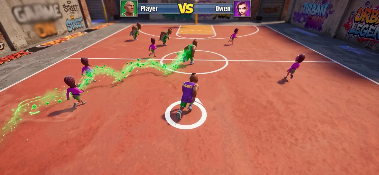 Screenshot #1 pour Basket 3D: Jeu de Dunk et Tir