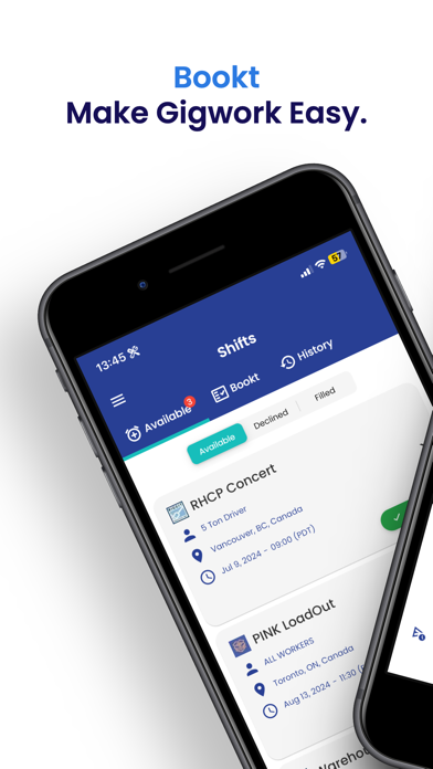 Bookt App Screenshot