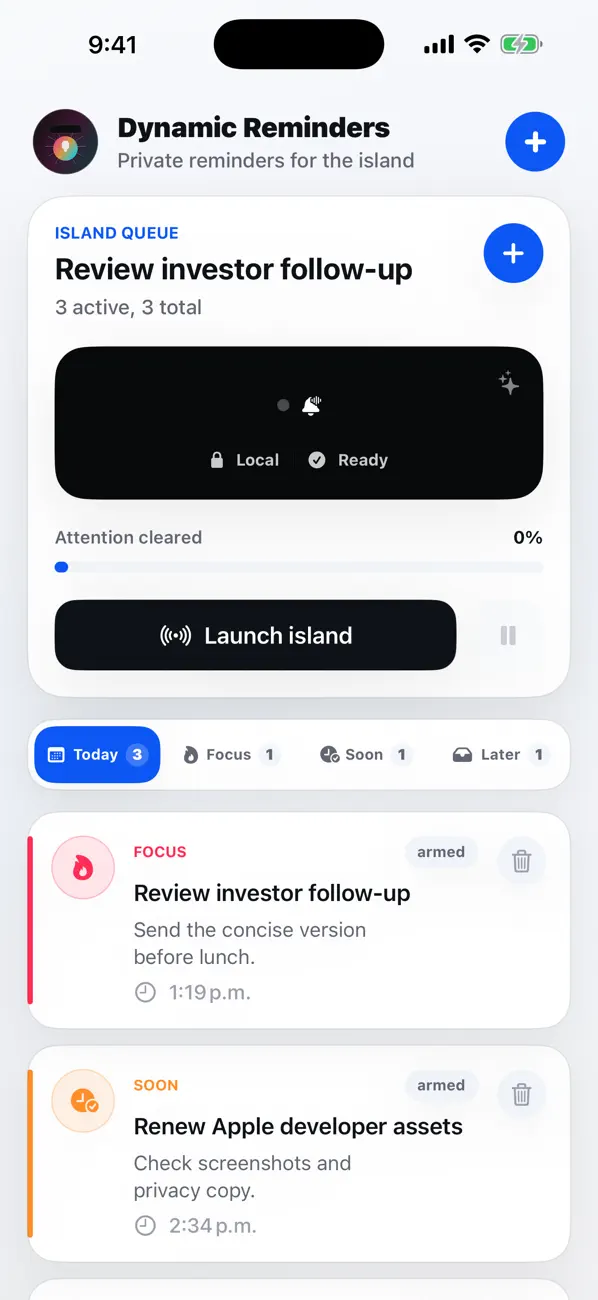 Screenshot #3 pour Dynamic Reminders