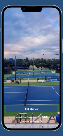 Gates Tennis Center Club iPhone screenshot