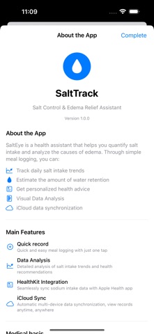 SaltTrack: Salt Intake Tracker Screenshot 7 of 7