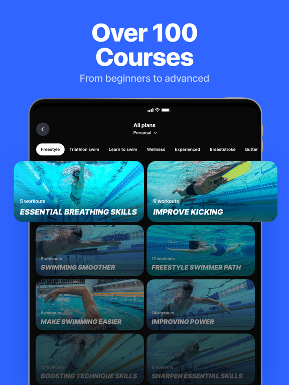 Screenshot #6 pour SwimUp: App de natation