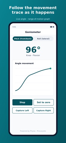 Goniometer: Joint ROM Measure Screenshot 6 of 8
