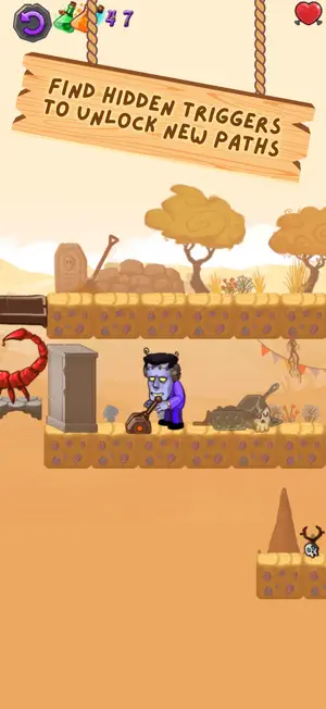 Frankenstein Go Adventure screenshot 2