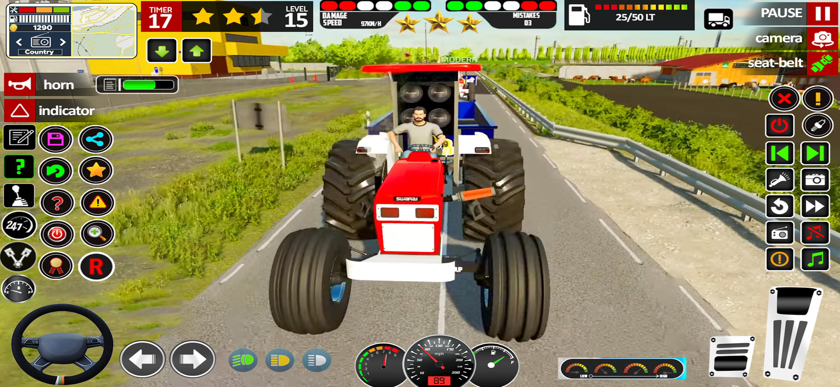 Tractor Games: Tractor Driving