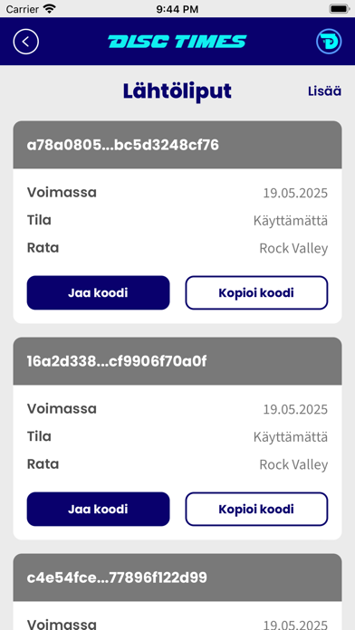 Disc Times Screenshot