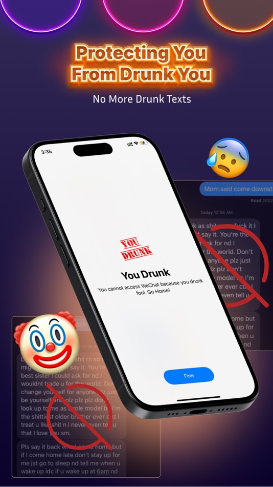 #1. Drunk Mode Locker (iOS) 由: Read Less LLC