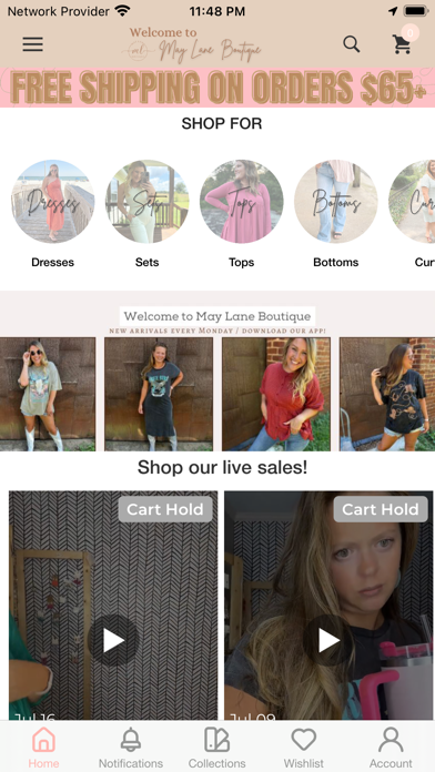 May Lane Boutique Screenshot