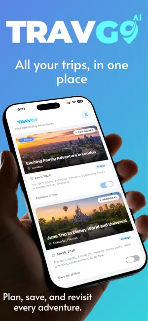 TravGo.ai Itinerary Viewer screenshot 1