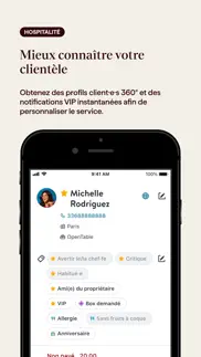 opentable pour les restaurants iPhone Captures Décran 2