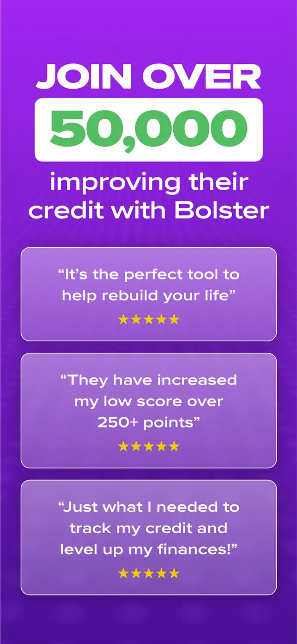 #6. Bolster: Get Your Credit Right (iOS) By: Cable92 LLC