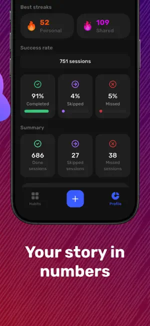 Habit Tracker – Us+ screenshot 4