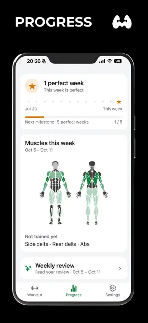 Musclist: Gym Workout Log screenshot 3