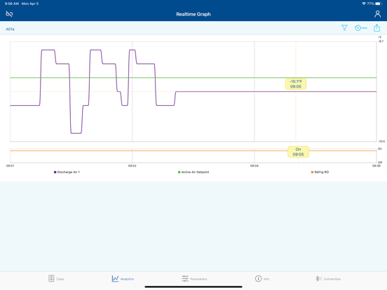 Copeland Cold Chain Connect iPad screenshot 7 - Utilities app