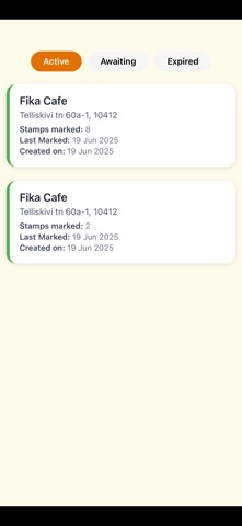 LoyalTee Business screenshot