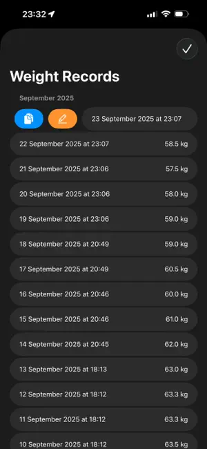 EasyWeight - Weight Tracker screenshot 4