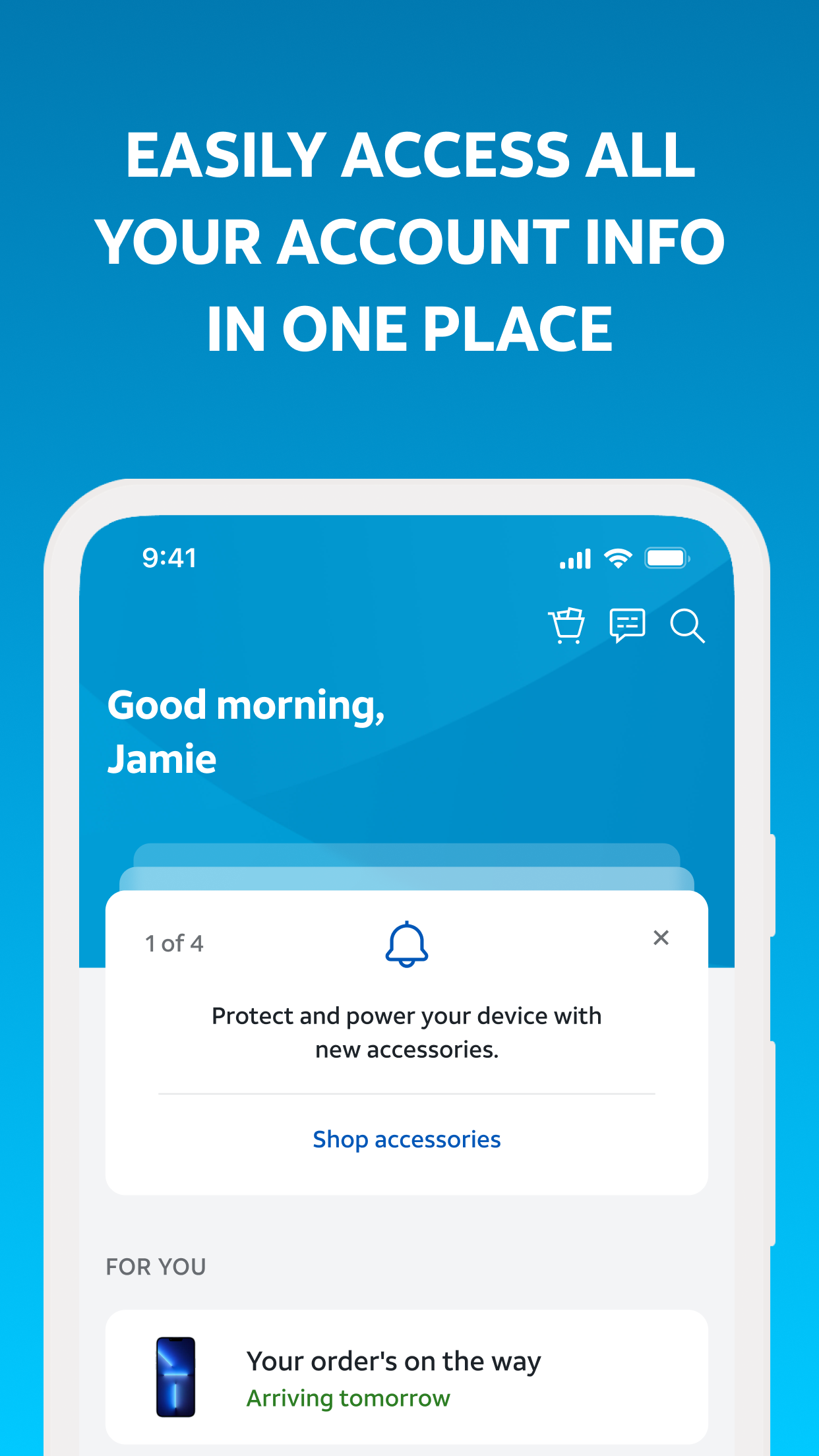 myAT&T screenshot 1