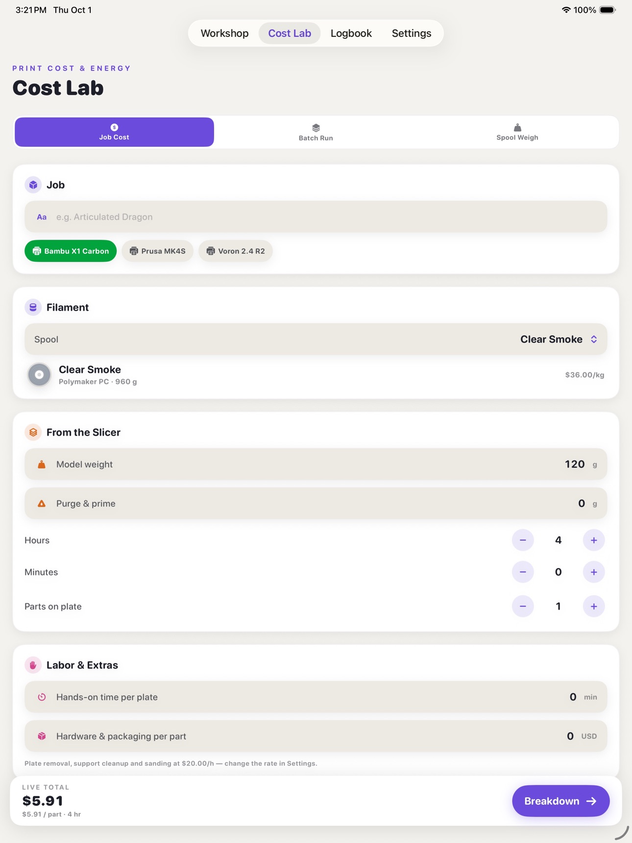 Screenshot 11 of PrintyWinty: 3D Printing
