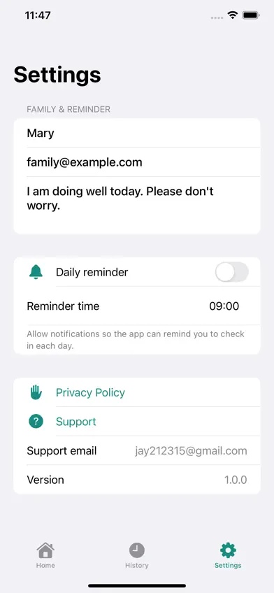 Safe Check-In: Safety Monitor screenshot 3