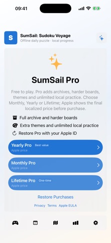 SumSail: Sudoku Voyage screenshot 5