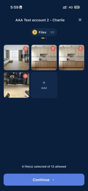 Tridas Media Uploader screenshot 3