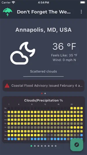 Dont Forget The Weather screenshot 1