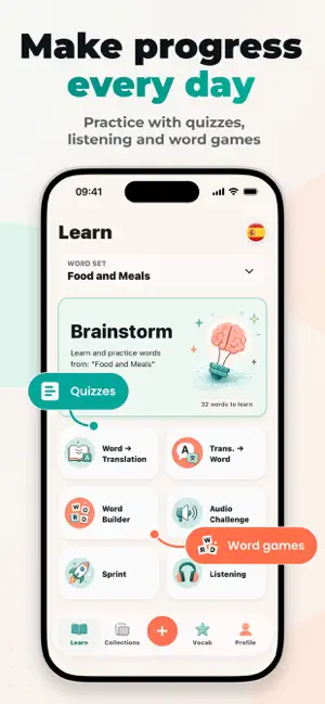 Vocabulary Builder: Flashcards screenshot 3