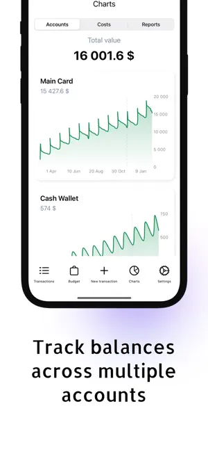 FinanceTrackerApp screenshot 2