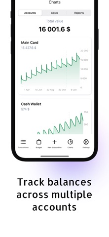 FinanceTrackerApp Screenshot 2 of 6