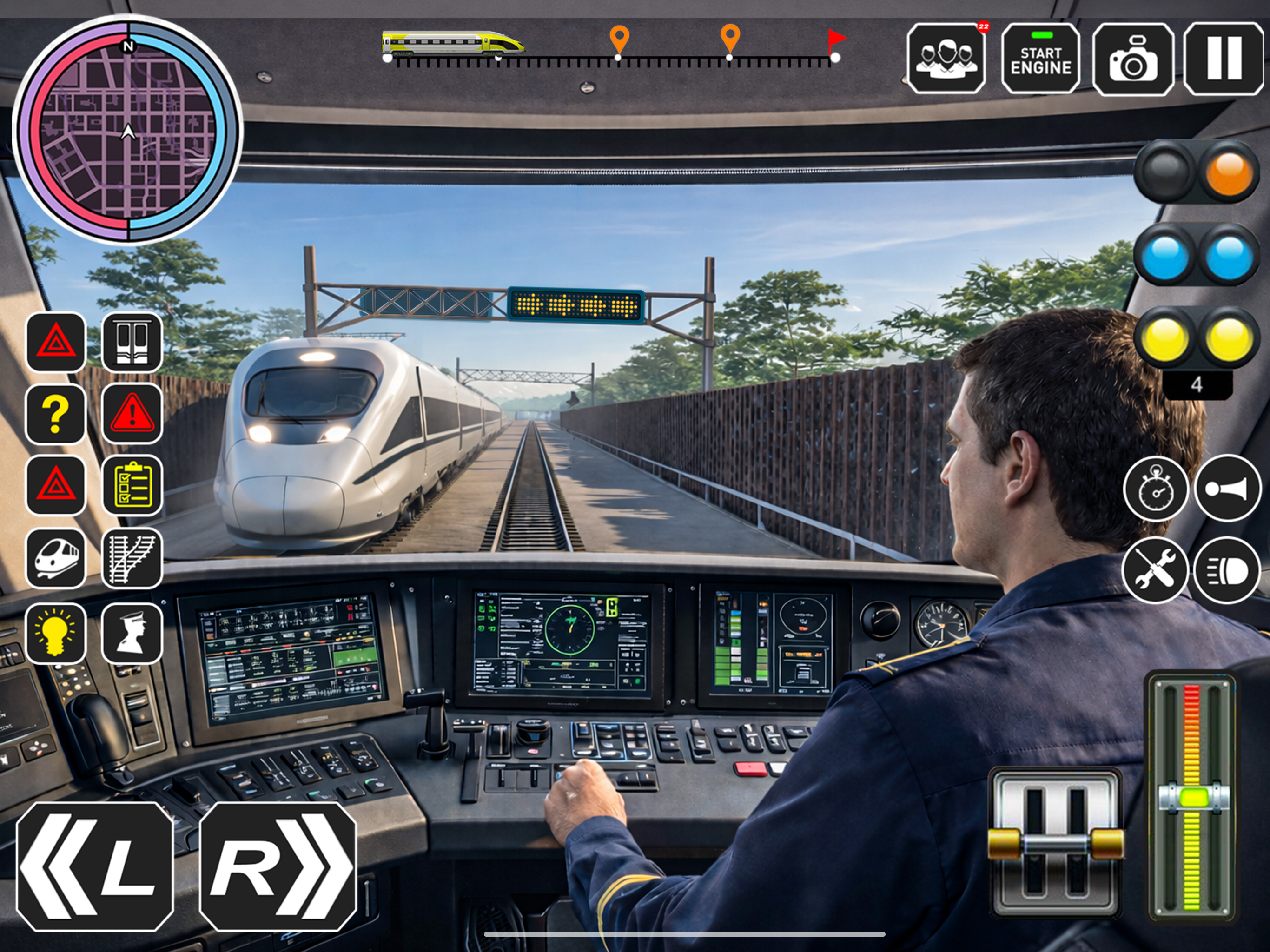 City Train Driver Game 2020 screenshot 11
