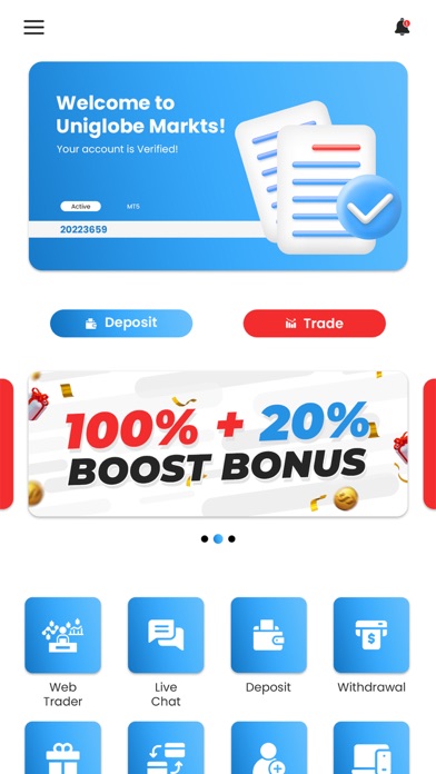 Screenshot #3 pour Uniglobe Markets