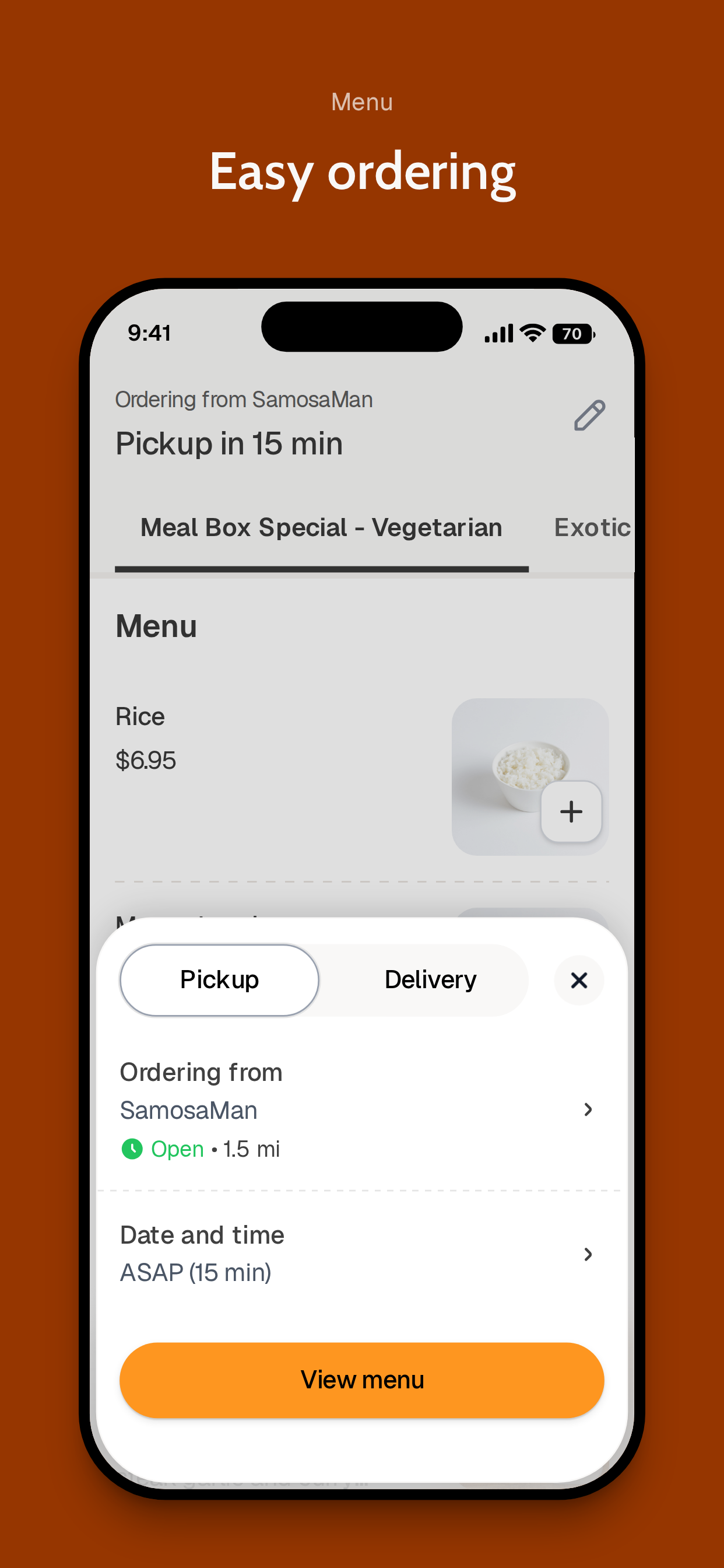 SamosaMan To Go screenshot 3