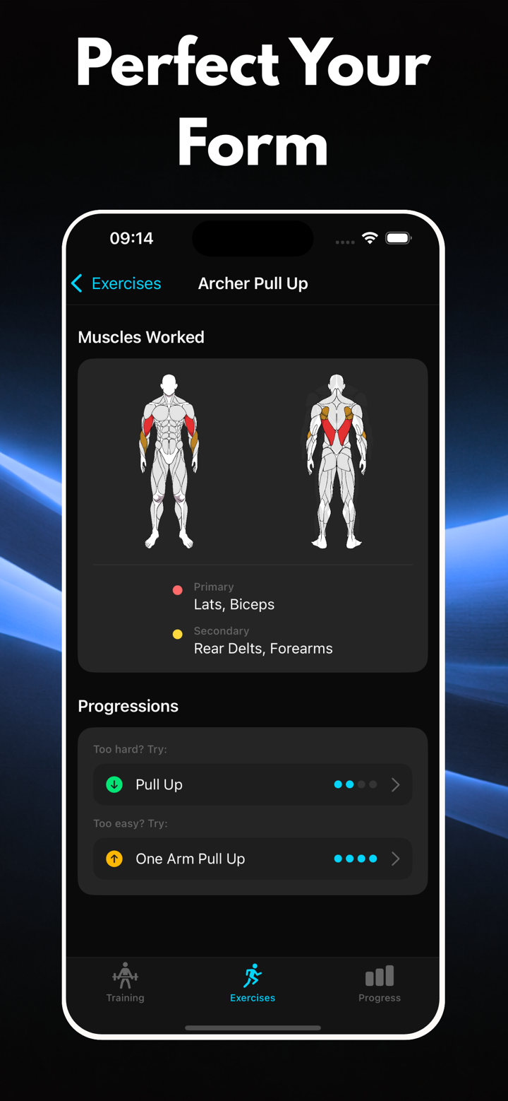 Calisthenics: CaliFit screenshot 4