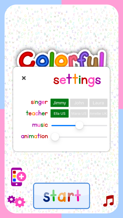 Colorful ABC English Alphabets Screenshot