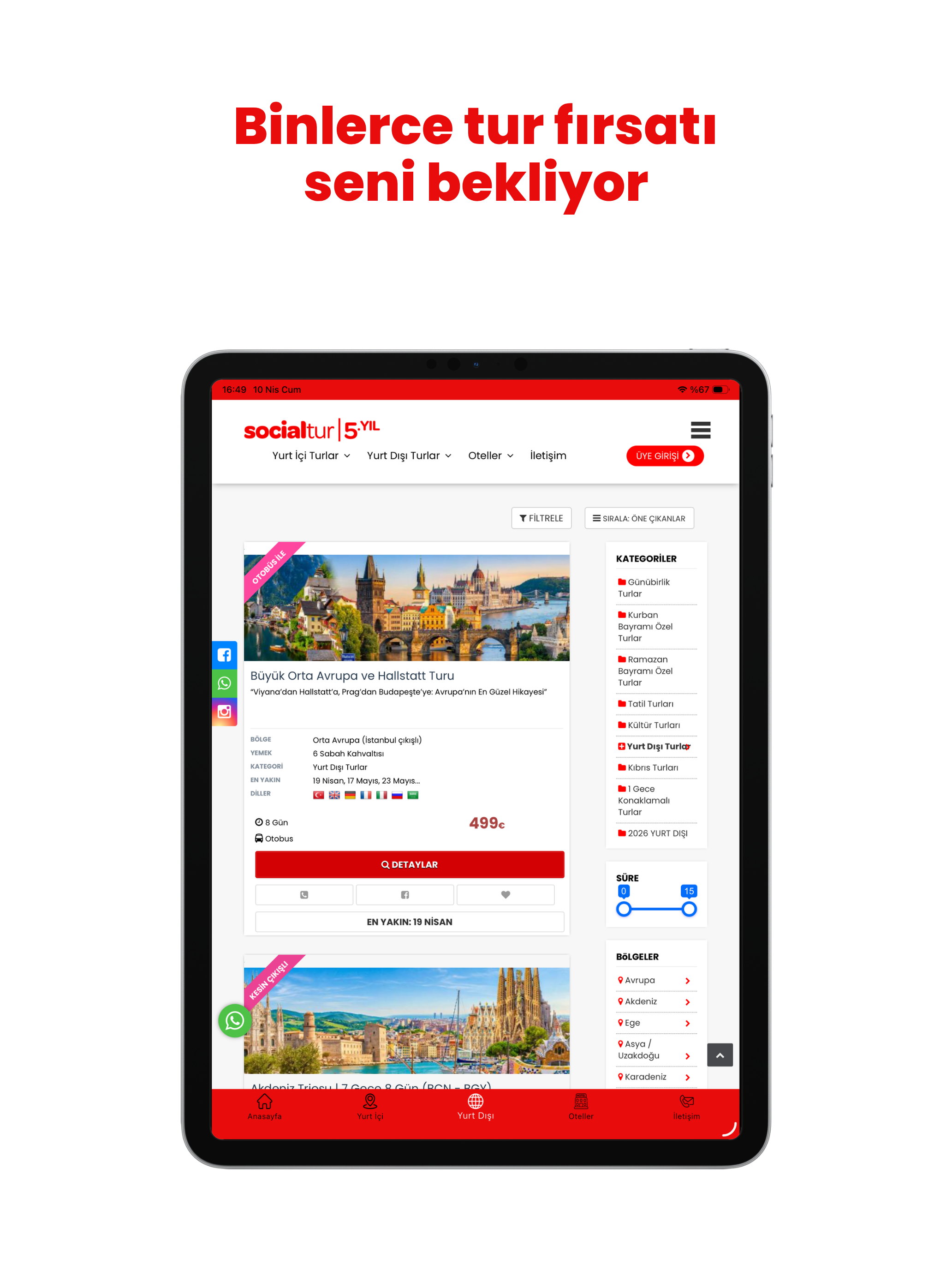 socialtur: Tur & Tatil & Otel