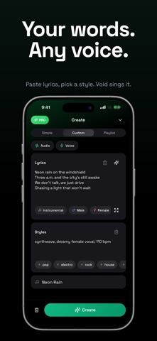 AI Song Maker - Void Screenshot 4 of 6
