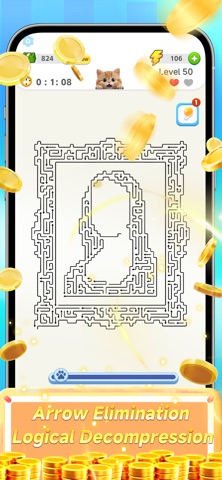 Arrow Flow: Puzzle Escape Screenshot 1 of 5