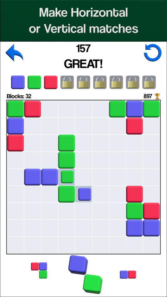 #3. Color Blocks- Block Match (iOS) 由: Faraj Ebrahimi
